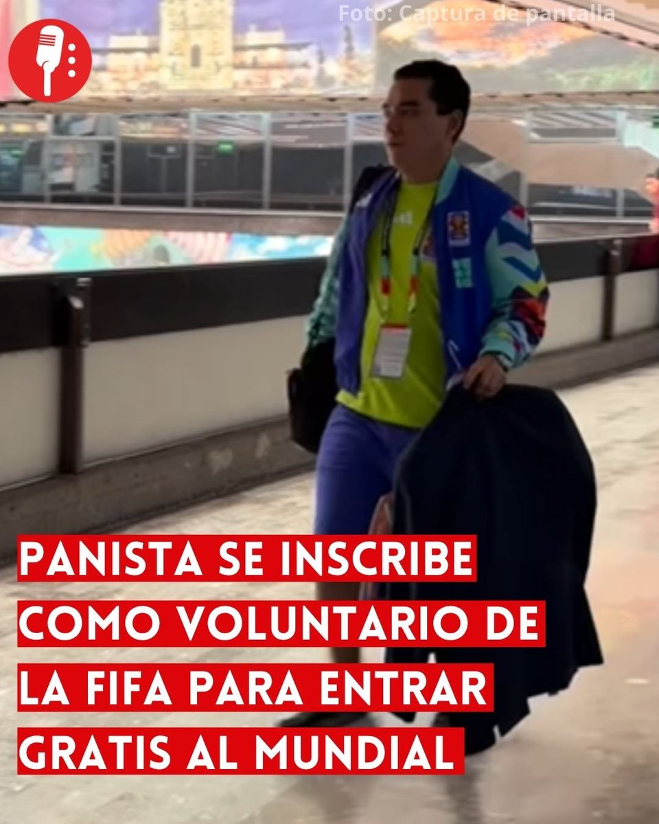 ReporterosMX_'s tweet photo. ⭕ OJO | REGIDOR PANISTA SE INSCRIBE COMO VOLUNTARIO DE LA FIFA PARA ENTRAR GRATIS AL MUNDIAL

Daniel Galindo, regidor panista en Monterrey, quedó en el centro de la polémica tras participar como voluntario de la FIFA (@FIFAWorldCup) durante el Mundial en horario laboral y así entrar de manera gratuita a los estadios, mientras ciudadanos cuestionan que haya descuidado sus responsabilidades públicas para formar parte del evento.
https://t.co/18IrDZR7jZ
