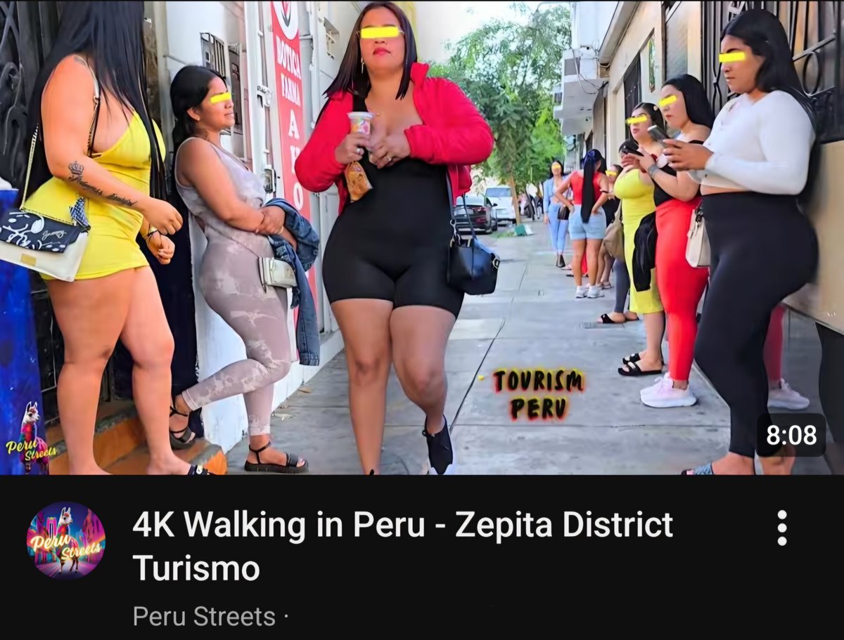 Carinosas_Peru's tweet photo. 4K Walking in Peru - Zepita District Turismo 🔥 Travel Street Barrio Latino Tourism Calles

https://t.co/LkHADQwBJ6  ✅️

#zepita #lima #peru #walkstreet #pattaya #bellezas #hookers #cariñosas #perusex #Sudáfrica #إرم_نيوز #peruanas #prostitutes #medellin #peruporn https://t.co/wNqDk2MZVS