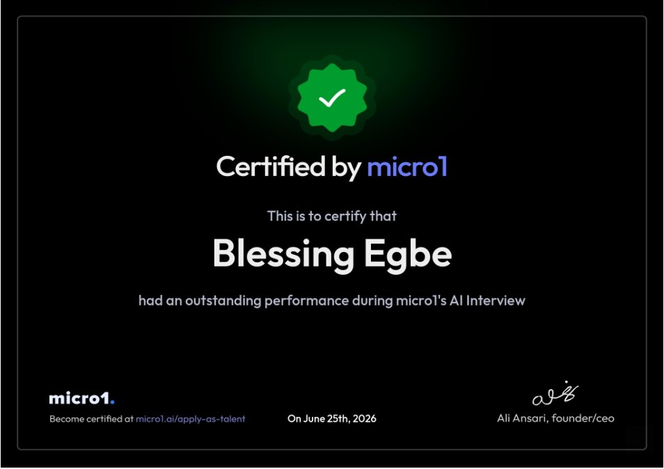 bloomy_6's tweet photo. 🏆 Just got certified by micro1 after their rigorous AI Interview!
15+ years as a Writing Expert & Essay Coach — now bringing that precision to AI training.
Open to freelance opportunities. DM me!👇
#AITrainer #micro1 #Certified https://t.co/nJStTHdb2y