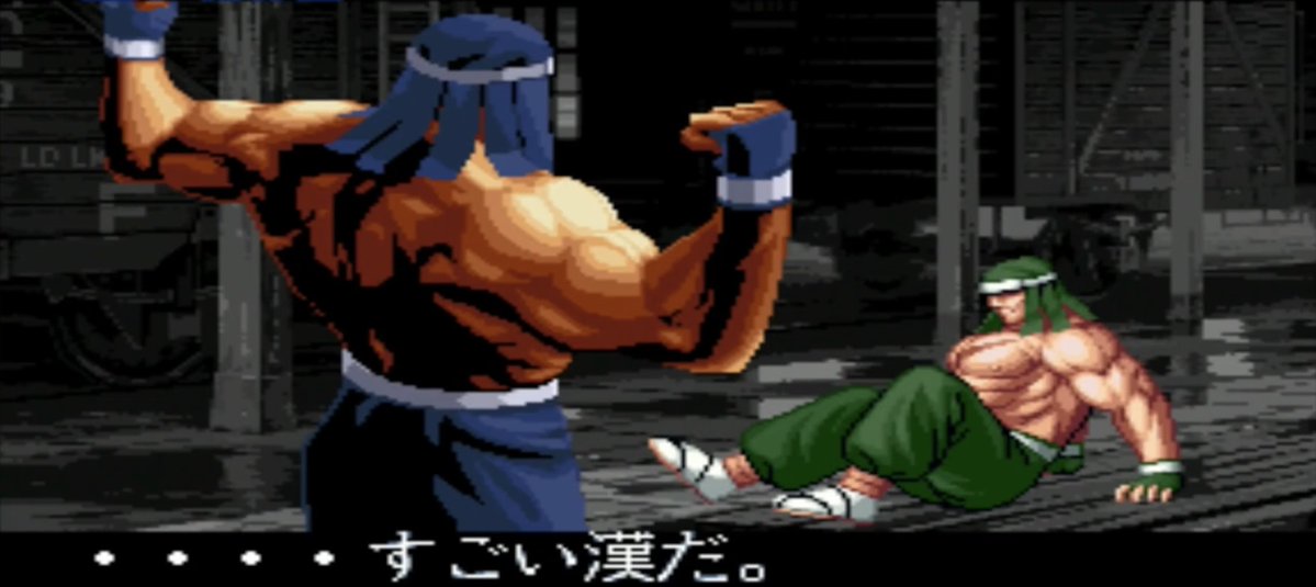 Alterna_Headz's tweet photo. ＞「龍虎の拳」シリーズ3作目のリメイク作「ART OF FIGHTING 龍虎の拳 外伝R」を発表。キングとユリが参戦決定

・・・・すごいリメイクだ。 https://t.co/zmJseLHaHM