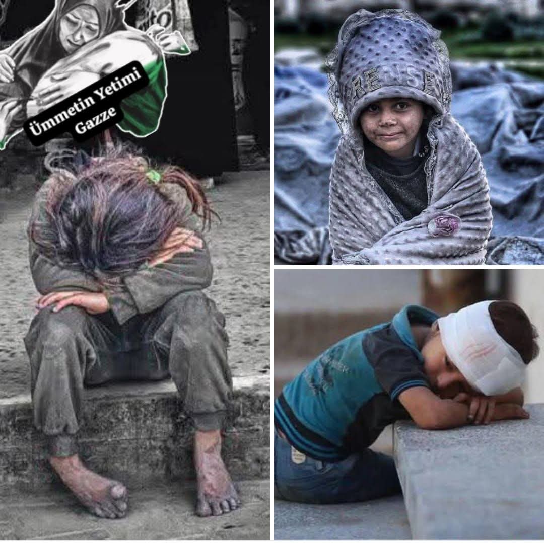 Delalaminnn's tweet photo. Çocuk !
İnsanlık seni umursamıyorsa,
Korkmaktan yorulduysan,
Açlık çekilmez bir hale geldiyse,
Göz yaşların kuruduysa,
Kalbin acıdan uyuştuysa,
Sabrın gölgesine sığın
 ve 
İnsanlığın sükutunu Alemlerin Rabbine şikayet et...
#GazzedeZulümArşaDayandı https://t.co/Rwn5p2Abvz