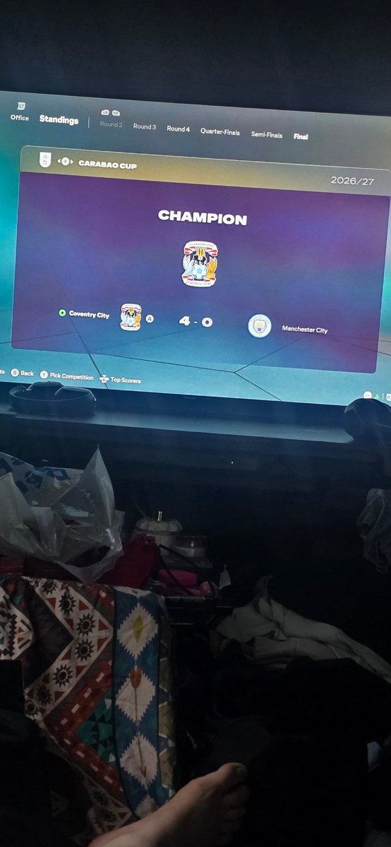 ChrisBreezzing's tweet photo. @Coventry_City ive won you all this you  now now set you a challenge to beat this or you have you can sent me a signed shirt https://t.co/GcCbgK5W0I