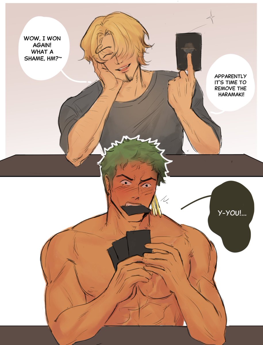 enchannw's tweet photo. baratie taught sanji to cheat https://t.co/bpbC7xTh3k