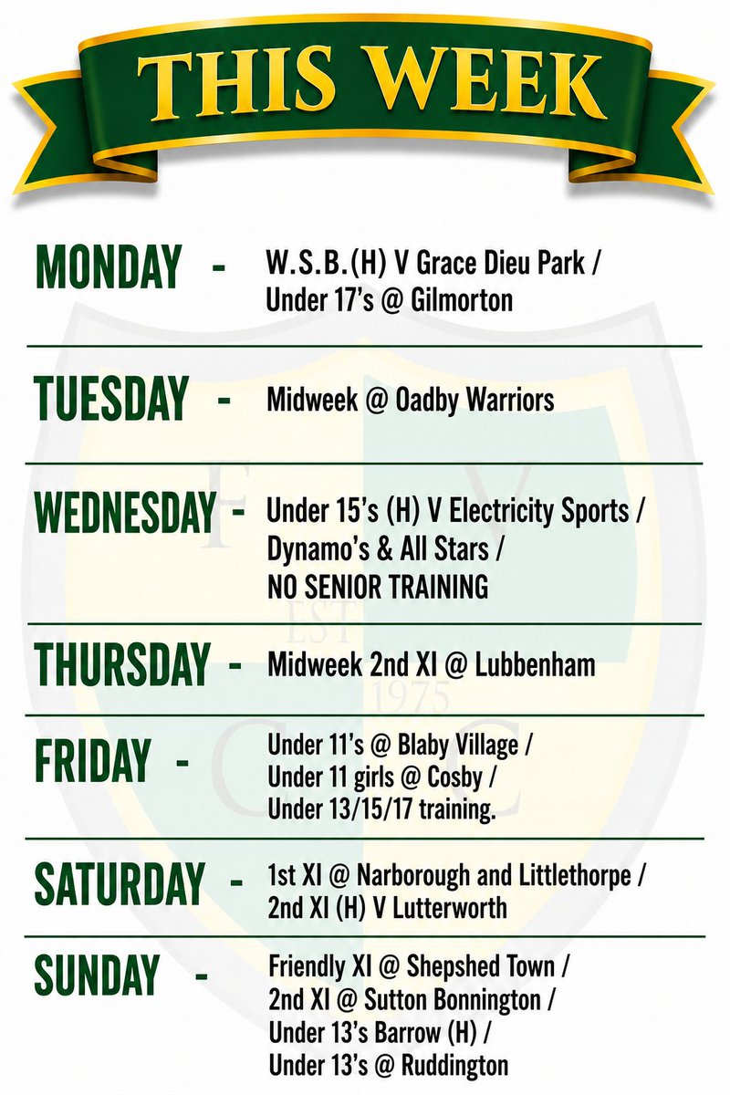 fvcc's tweet photo. Just another week at F.V.C.C. Young or old we have a game for you. https://t.co/FM822WjIi2