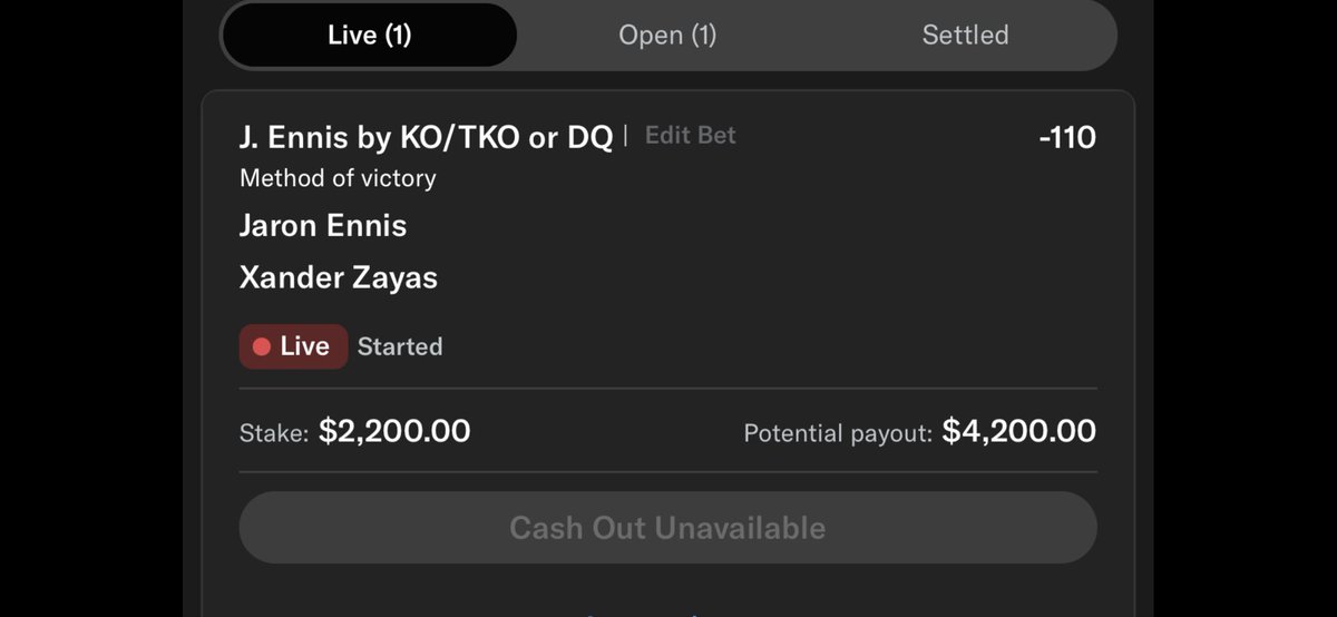 MaroSSJ2's tweet photo. Easy money, big bets on @JaronEnnis KO. Now gotta head back to Vegas to collect https://t.co/JaW4KnCh1N