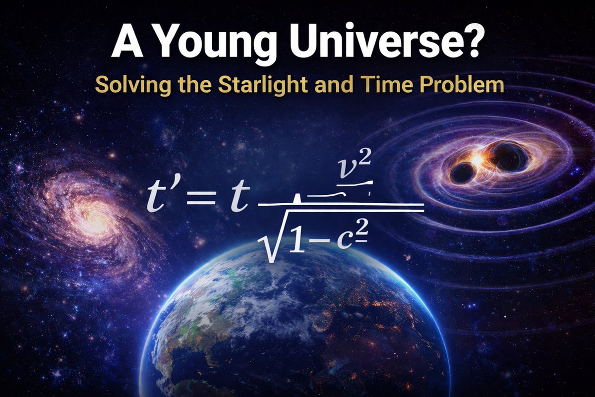 wholereason's tweet photo. A Young Universe: Solving the Starlight and Time Problem https://t.co/EWXcuOmleN https://t.co/5saA9sRs7k https://t.co/Z9wL0JCtTq