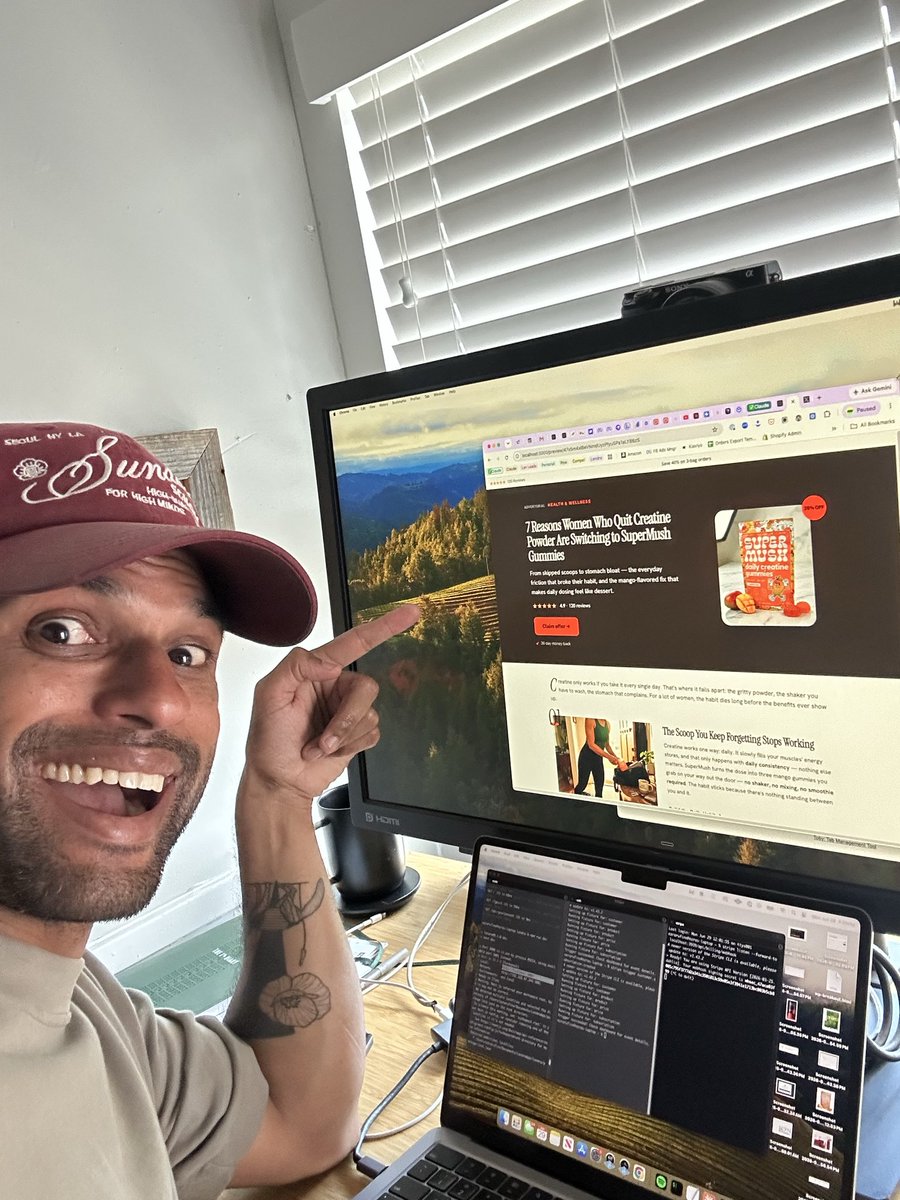ezradtc's tweet photo. I’m really excited about some new features I’ve been working on for @LandraAI. 

This is a new premium listicle template. Building the same for advertorials too. Great if you want a more branded look, but still want to lean on this educational format.   

Testing this one on Supermush gummies. Big fan of their brand!

Let me know, would you be more interested in this branded/premium look OR a simpler editorial format?

#dtc #cpg #MarketingStrategy