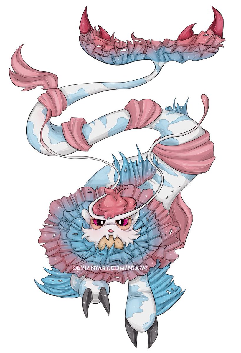 chccta's tweet photo. Milotic x Vigoroth fusion!

#fakemon #pokemonfusion https://t.co/QK2y3ZtMtP