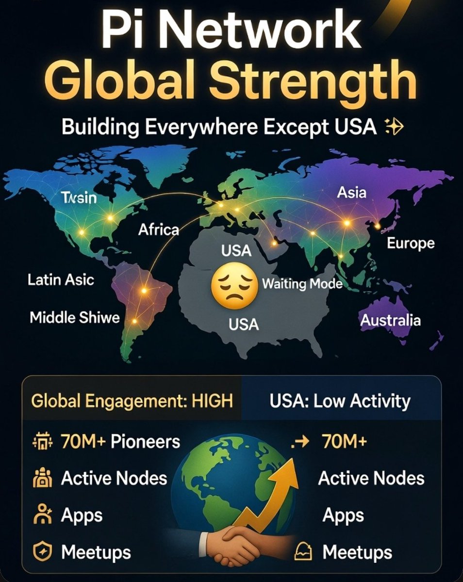 Brianmanpi's tweet photo. As much as I hate to say it, the United States Pioneer community is sad. I truly understand some pioneers gripes but we know the USA moves the markets and if they aren't active, things will move slow.

Lots of Pi Network communities are doing meet ups, bartering, and even P2P, but honestly, there is none of that going on in the USA? 
Yes, im continuously working on Models For Pi bringing real utility to the ecosystem, but i have seen only a few other Pioneers from the USA. Most of them aren't even vocal or speak about Pi Network period. 🙄 

I think thats really odd especially when Pi Network is built in the USA by Stanford Grads. 

Even the bigger influencers from Pi Network have built their followings on Pi Network Pioneers backs...they have even gone mute. 

What do you think Pioneers?
Your thoughts?

#PiNetwork #ModelsForPi #USA