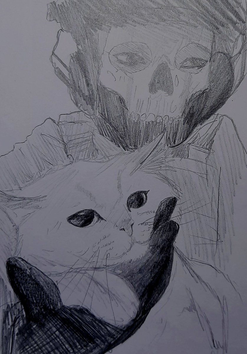 vill_alt's tweet photo. might digital this piece I did #ghost #cod #codfanart https://t.co/NHxMzwVZIU