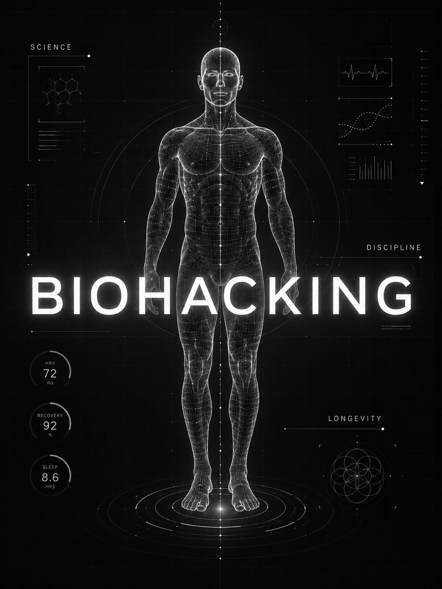 the_biohacking's tweet photo. Biohacking Is Not A Trend. It’s A Movement. ⚡

Peptides, Nootropics, Red Light, Hrv, Sleep — The Stack Became Culture.

$BIOHACKING Brings The Optimizer Mindset On-chain. Upgrade Accordingly. https://t.co/fu0DC97huL