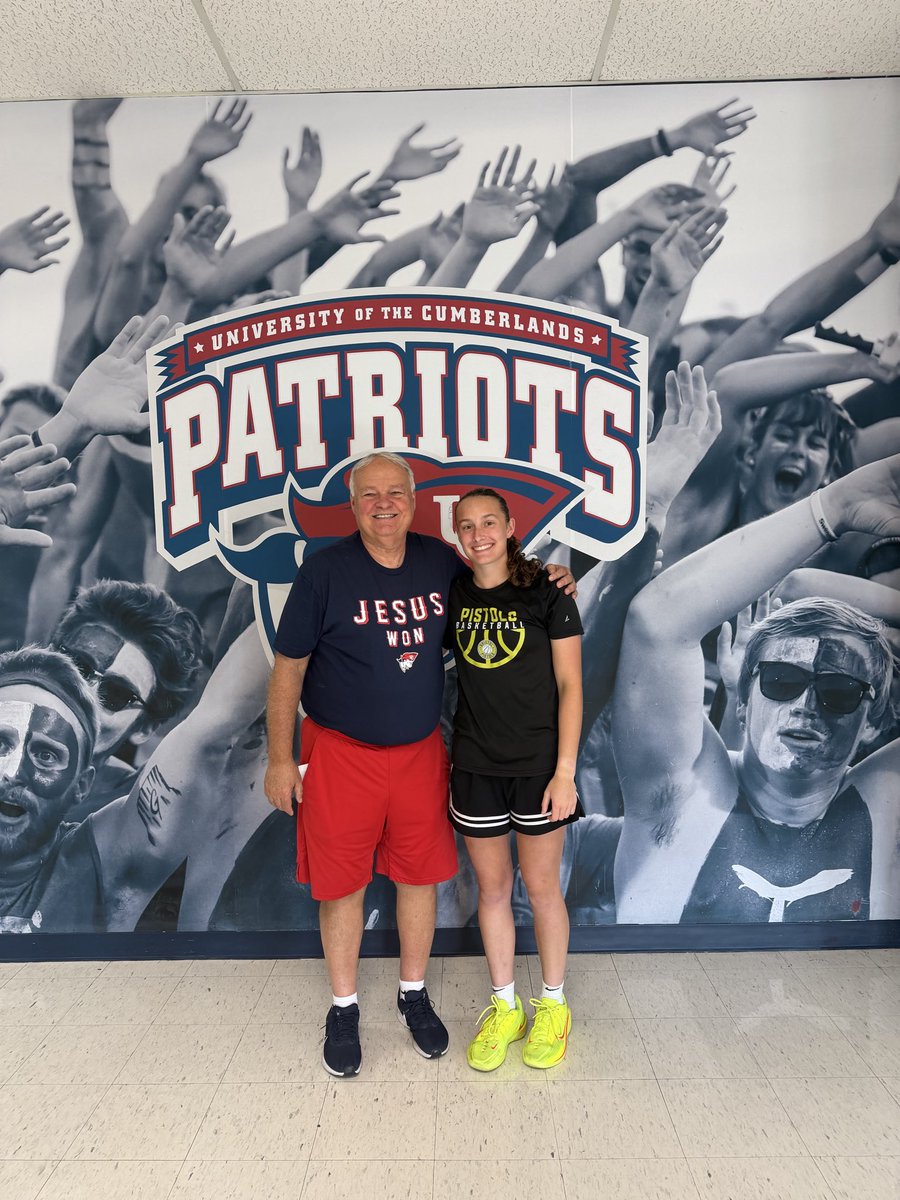 JennaLatham_'s tweet photo. Had an amazing time and experience at the University of the Cumberlands elite camp! Had so much fun getting to play and learn from a great staff! @CoachRickReeves @KrystalReevesEv Go patriots! @Ucwbb https://t.co/06uCdB8jW9