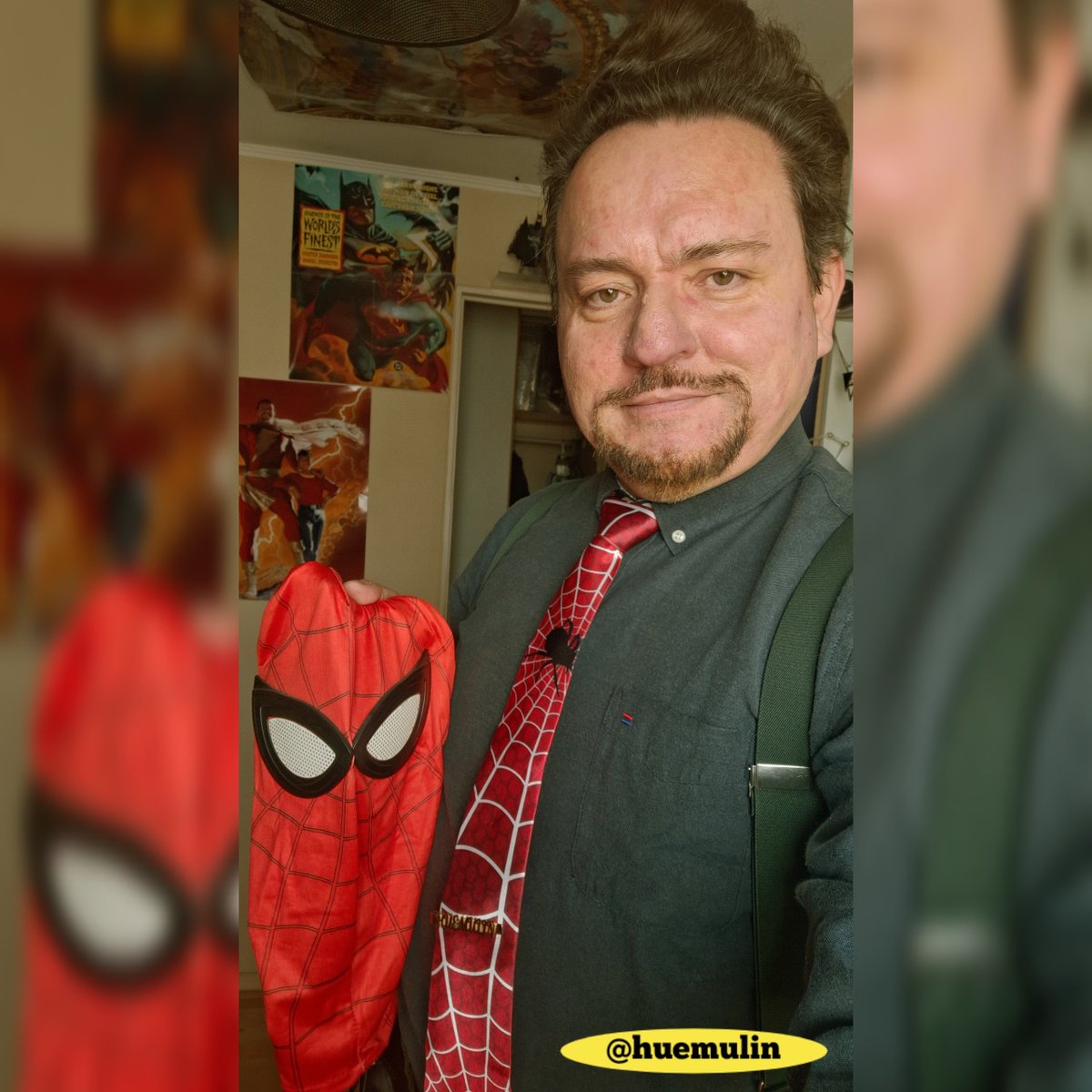 huemulin's tweet photo. Cuando tienes junta a las 9:00 y tienes que salvar la ciudad a las 10:00. 🕷️👔 ¡Estilo arácnido activado!
#SpiderTie #DailyBugle #SpideyStyle https://t.co/3DoeOWy8CT