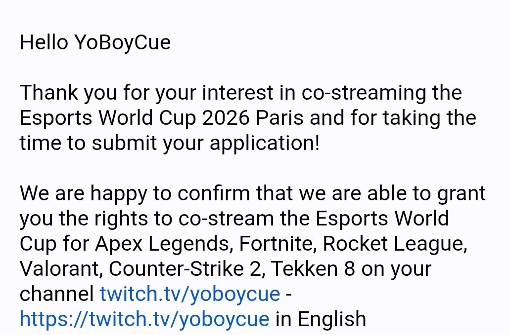 YoBoyCue's tweet photo. Oh we locked in locked in for EWC baby let's goooooooo https://t.co/f9zrvPBvhY