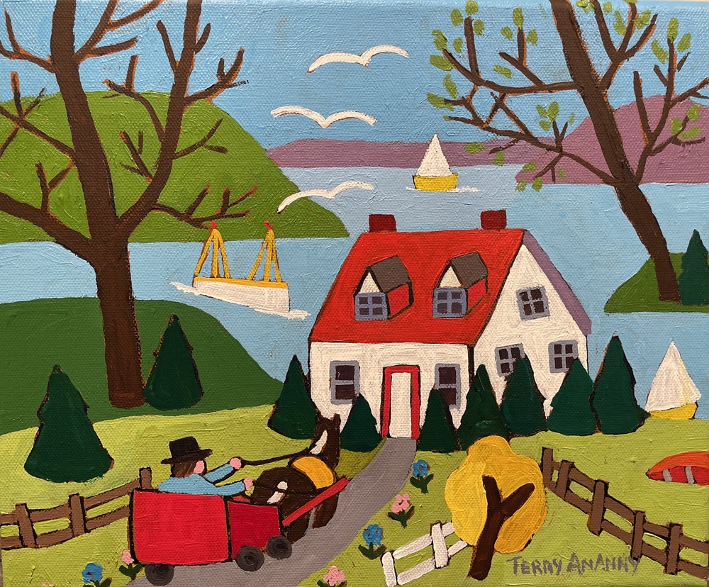 AnannyArtShow's tweet photo. Paintings at the Galerie Québec Art this summer, July 2026 https://t.co/5KAlSv4vtS #Quebec #art #Canadianart https://t.co/MXWUas6WaK