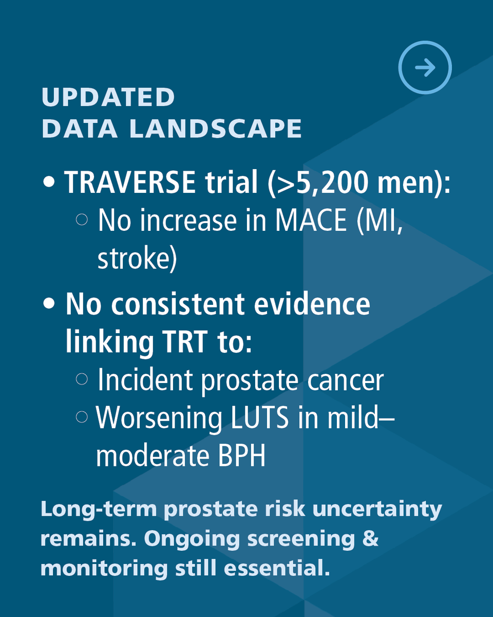 AmerUrological's tweet photo. 📣 Updated science should drive updated policy.

The @US_FDA's proposed changes to testosterone therapy labeling are a critical step toward aligning guidance with current evidence—moving away from outdated safety concerns and toward more accurate, patient-centered care.

But more work remains! Men continue to face gaps in care, access, and outcomes—underscoring the need for a coordinated national strategy.

✅ That’s why the Office of Men’s Health is so important.

It would help:
📊 Identify gaps in men’s health care
📣 Improve education and awareness
🔬 Advance research and policy coordination

TAKE ACTION: Support the State of Men’s Health Act and help move this effort forward!
🔗https://t.co/IwPelA7OV4