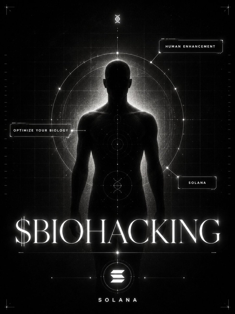 the_biohacking's tweet photo. Not Another Wellness Buzzword. Not Another Empty Meme. 🧬

$BIOHACKING  Speaks To The Cold-plunge Crew, The Nootropic Nerds, The Hrv Trackers, And The Upgrade Addicts.

Science Meets Community. #biohacking #Solana #Wellness #Crypto https://t.co/qMILIFNRny