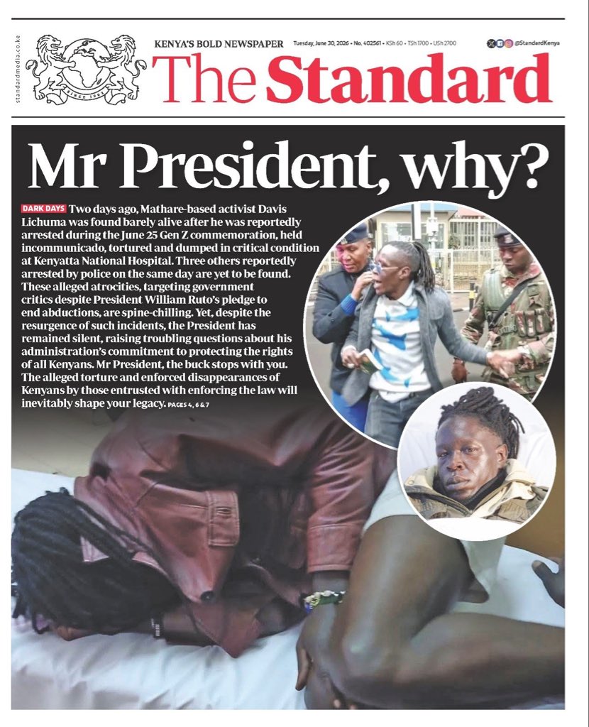 Kibet_bull's tweet photo. Ruto, why torture Lichuma? https://t.co/HJ8VtFNi6B