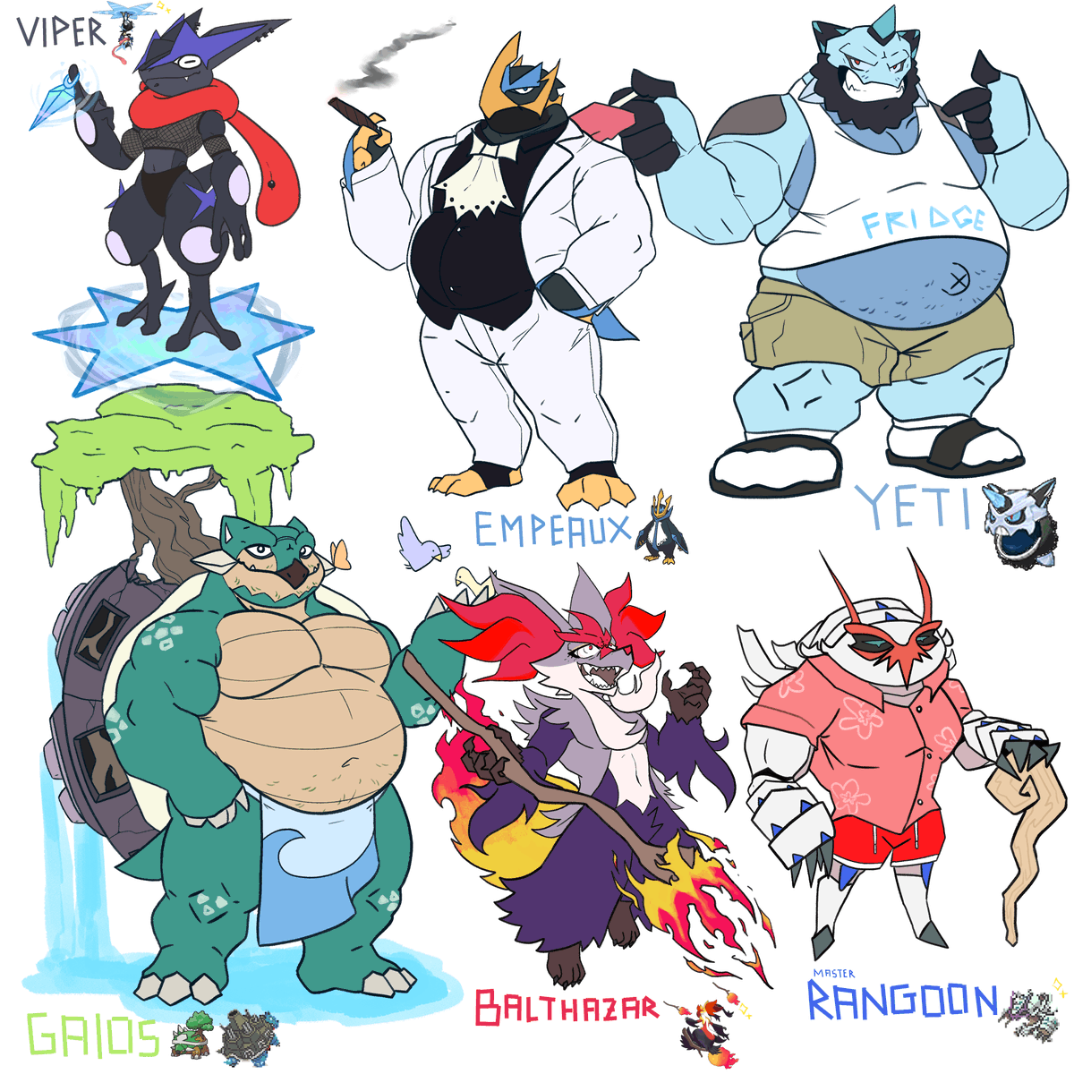 DaemonXHeart's tweet photo. took 4 quadrillion years to finish these for artfight but we did it joe https://t.co/fleYEEY5JT