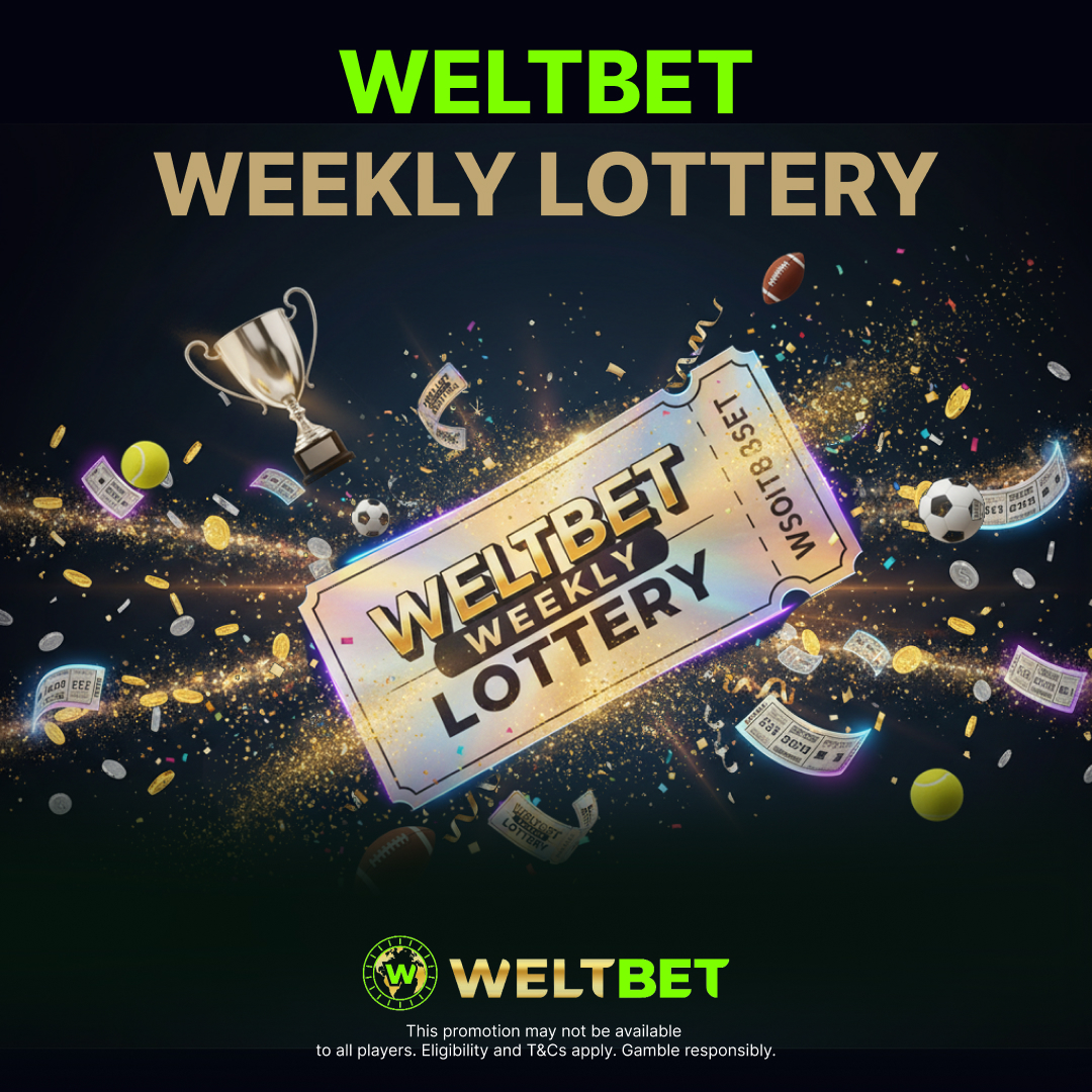WeltBetDe's tweet photo. #WeltBet

📷Enjoy fantastic weekly lottery!
Every week, we're giving away three cash prizes: €300, €150, and €100. Every €20 in deposits automatically earns you one lottery ticket.

https://t.co/ZcYVrR9sWI
#WeltBetPlays #Weeklylottery 📷 #lottery #lotteryticket https://t.co/7V62fOGUTi