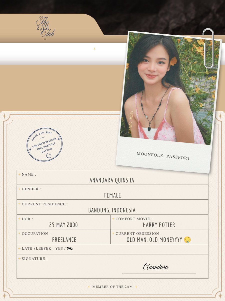 moonnloves's tweet photo. @_2AMClub ㅤ ㅤ    
Halo semua! Dengan Nanda disini. 

Single mom, dengan satu orang putri. Baru menjadi freelance setelah cukup lama bekerja dikantor. Kalau kalian memiliki kenalan ol–d man (om-om), bisa hubungin aku ya! 💋
   ㅤ ㅤ https://t.co/ZQsjj3ownu