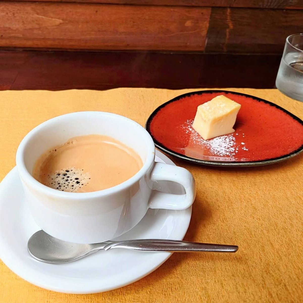 NoblePearl's tweet photo. そして食後は、ヨーグルトのケーキとデカフェ(200円)をいただきました。
甘味が程よい、爽やかなデザートです。
是非、内緒にしたいけれども誰かに教えたくなるような、知る人ぞ知る大人の隠れ家 #TAPPO さんで美味しいトスカーナ料理をお召し上がりくださいませ。 https://t.co/gEIdyg7JhX