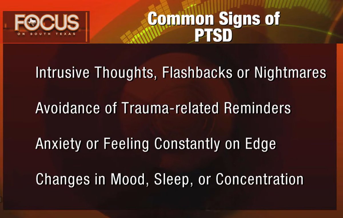 strongstar_ptsd's tweet photo. About 13 million Americans suffer from #PosttraumaticStressDisorder, but how do you recognize it &amp; where can you go for help? STRONG STAR Director Dr. Alan Peterson answers these questions &amp; more in a news interview for #PTSDAwarenessMonth. Watch it here: https://t.co/f1WBB619rW https://t.co/QE3nSFpyeV