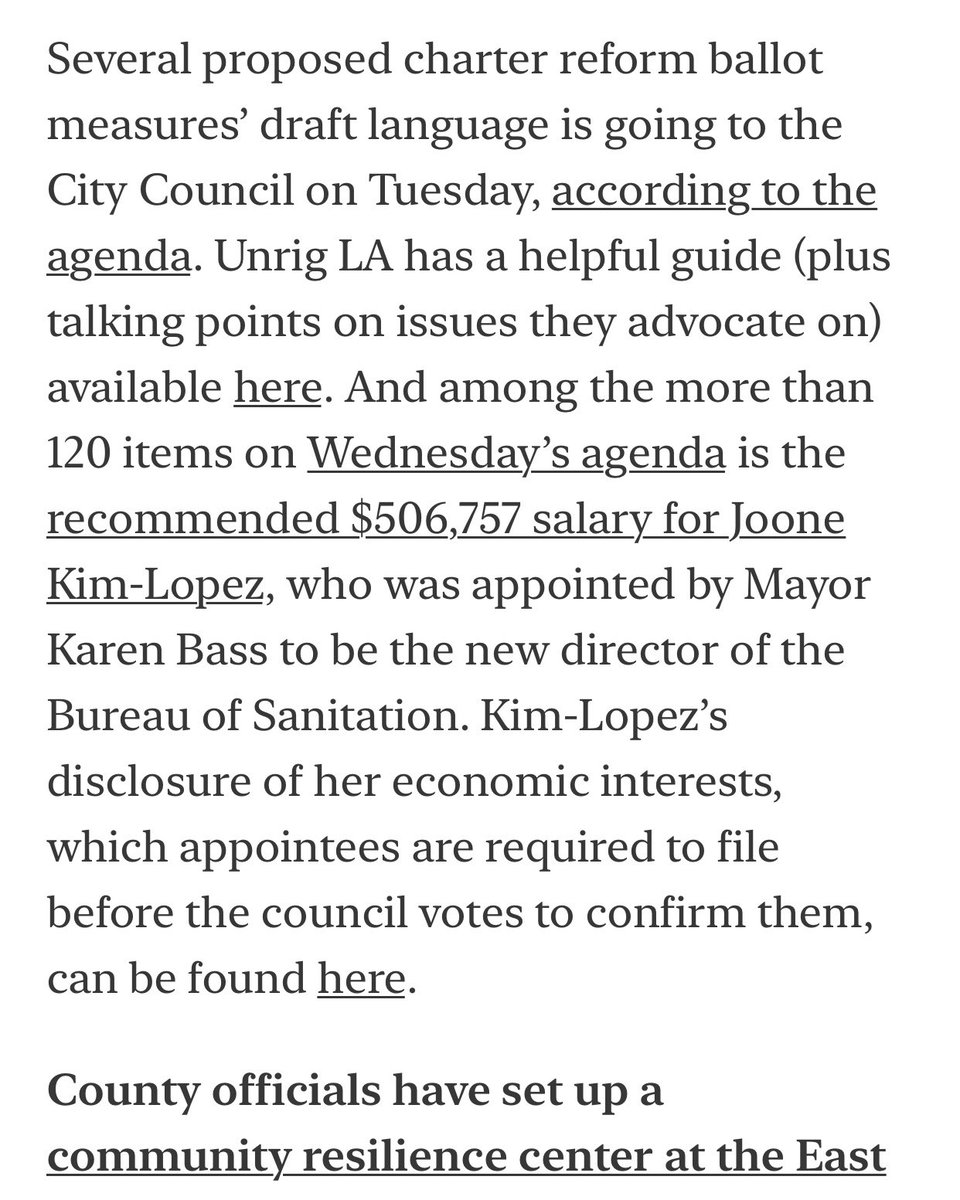 reporterliz's tweet photo. A closed session item just got added go an already massive LA City Council agenda tomorrow, and it's on a threat of litigation related to a June 18 letter LAPPL sent the city on a charter reform proposal to give City Council policy power over the LAPD. https://t.co/saypWHmLVD