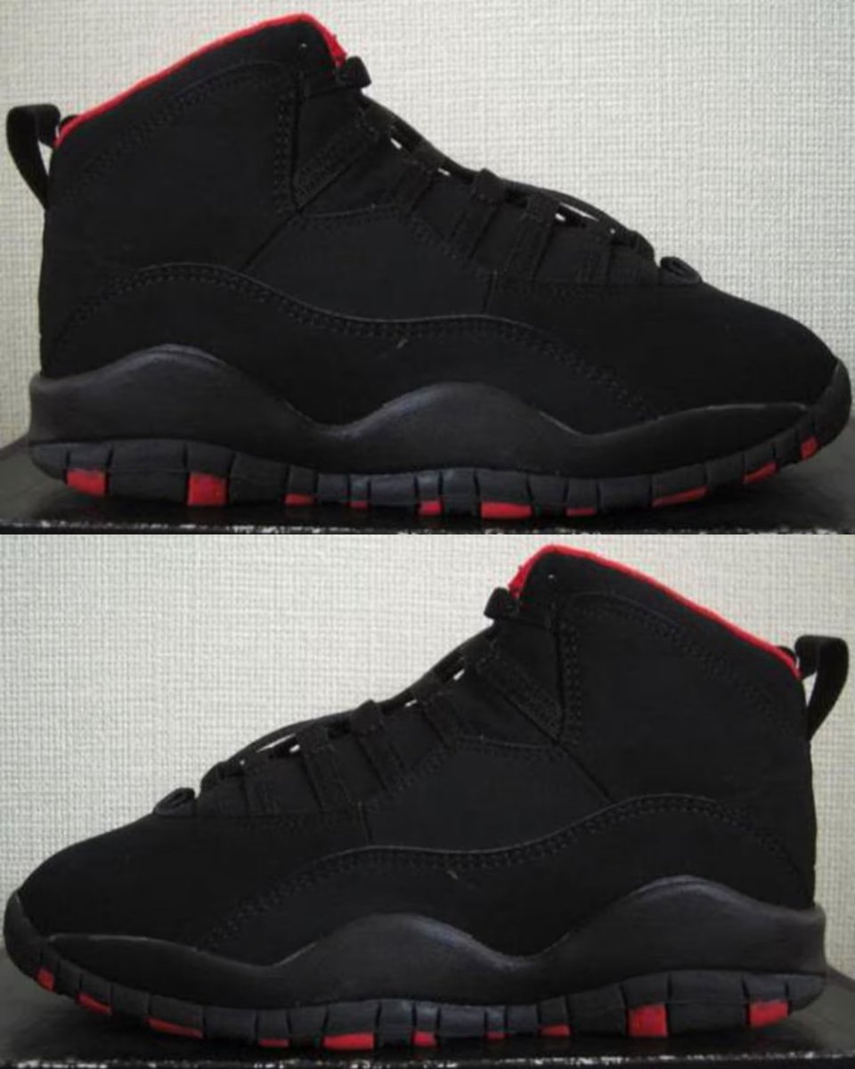 zSneakerHeadz's tweet photo. “Dirty Bred” Air Jordan 10 Sample from 1995 🔥👀

📸: semi archived/IG https://t.co/o0a3th13xz