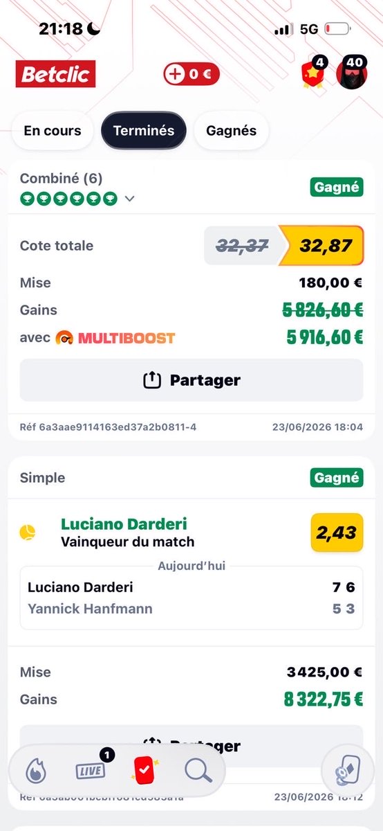 feneu9's tweet photo. Bien sûr quand c’est des grosse sommes Betclic bloque je peux avoir une explication? https://t.co/SSG6pdn9VL