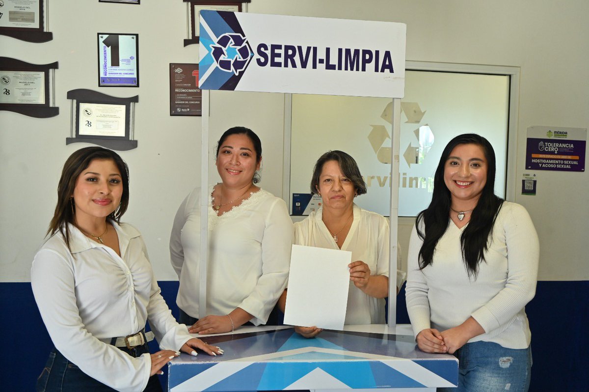 ServilimpiaMid's tweet photo. ♿Como resultado de más de seis meses de trabajo coordinado entre la Dirección General y las áreas de Ingresos y Jurídico, en colaboración con el Centro de Atención Integral a la Discapacidad Visual en Yucatán (CAIDIVY), presentamos el programa "Sin Barreras". https://t.co/gt04kXunoW