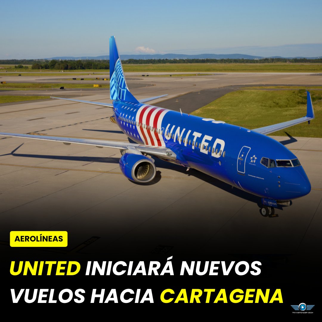 Transponder1200's tweet photo. #United 🇺🇸 abrirá vuelos directos desde #Houston (IAH) y #WashingtonDulles (IAD) a #Cartagena 🇨🇴 (CTG) desde el 17 de diciembre, con 4 frecuencias semanales en cada ruta y operación anual. Será el primer operador estadounidense en volar sin escalas desde esos dos hubs a Cartagena https://t.co/BzPoscDSc9
