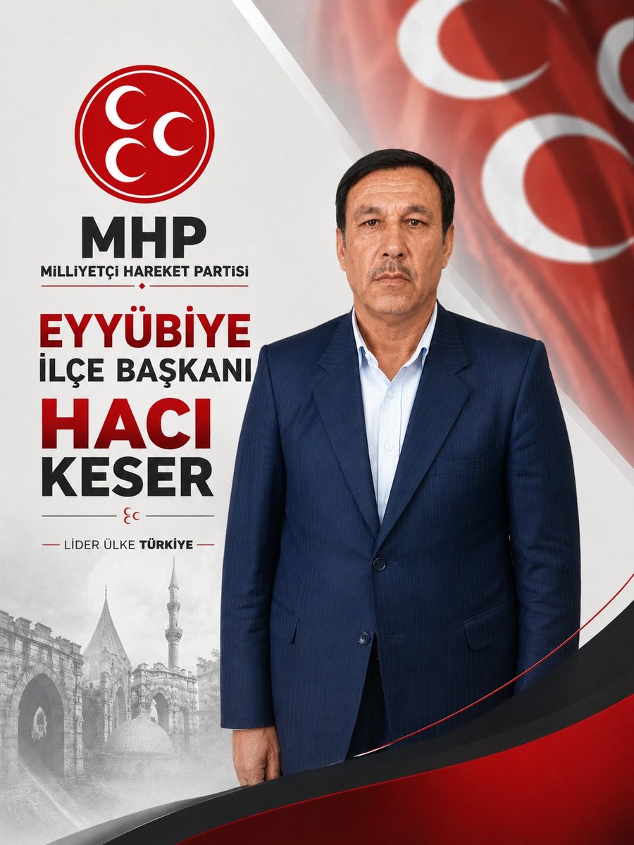 mehmetmogal63's tweet photo. Milliyetçi Hareket Partisi Eyyübiye İlçe Başkanlığına atanan Hacı Keser'i tebrik eder, çalışmalarında başarılar dilerim. 

@dbdevletbahceli @MHP_Bilgi @eczosmanmutlu https://t.co/etBmkhfmhO