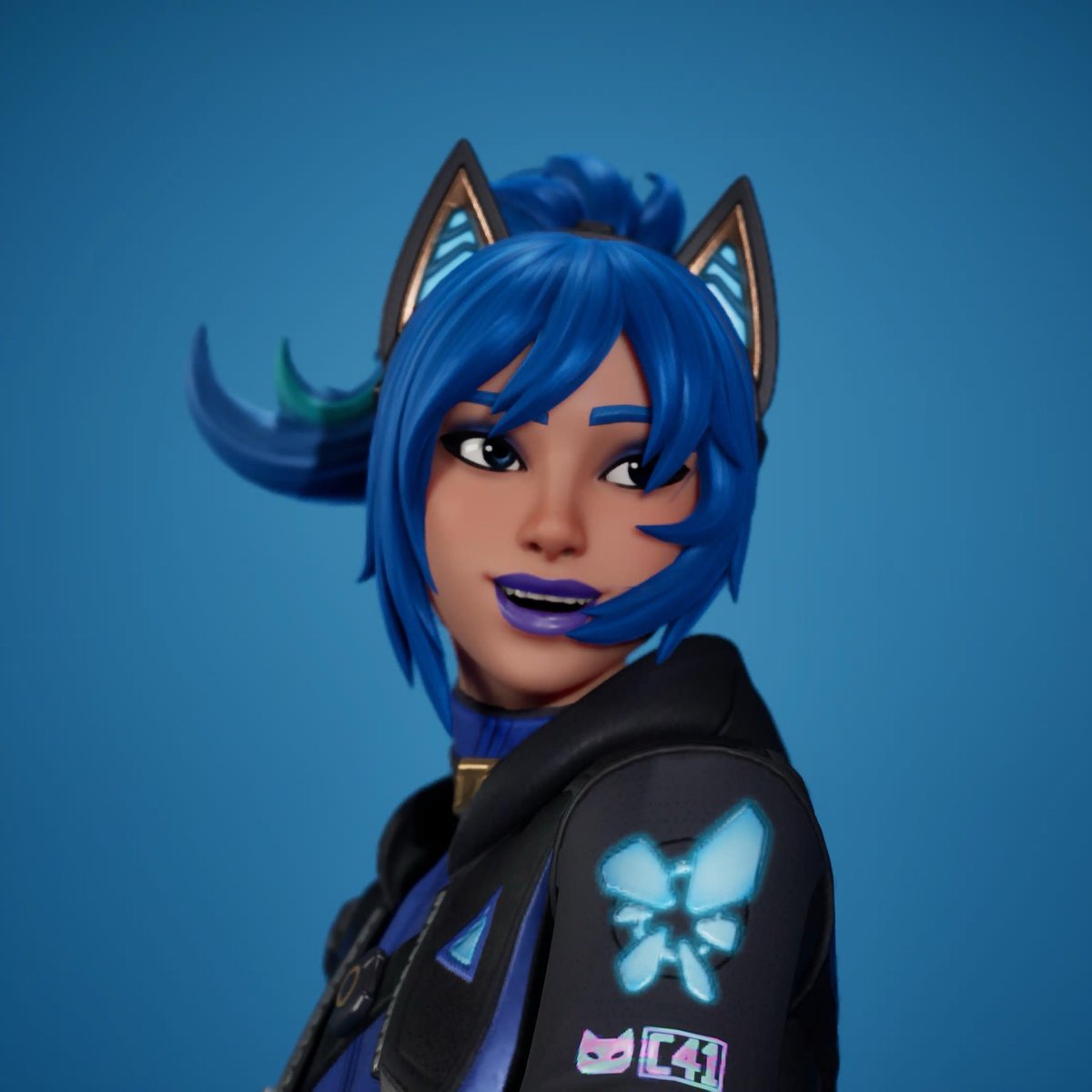 SUMMYxJL's tweet photo. Rival Hope •💙🐈‍⬛

#Fortnite #Fortography https://t.co/VHh66HAjFV