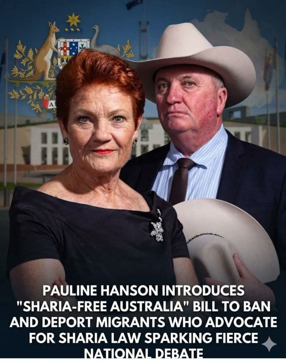 hammerofleft's tweet photo. When you consider the situation in the UK it seems logical to introduce laws to keep Australia free of Sharia law.
Of course the majors and the stinking Greens will vote it down. https://t.co/FTrAPWdctU