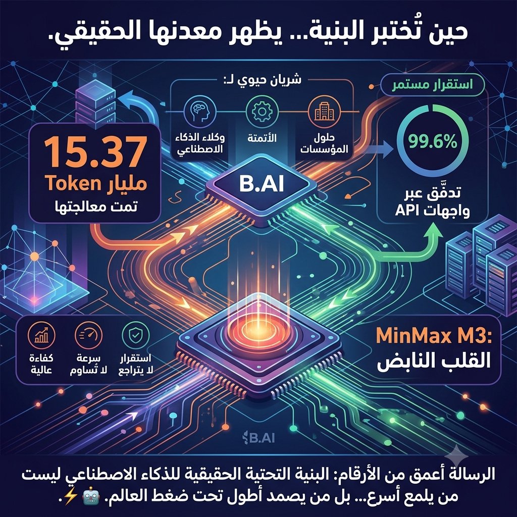 G8TQ6's tweet photo. 🧵 ثريد | 1/7

🚀 في سباق الذكاء الاصطناعي، لا يكفي امتلاك أقوى النماذج... بل يجب امتلاك بنية تحتية قادرة على تشغيلها بكفاءة وعلى نطاق عالمي.

أحدث مؤشرات https://t.co/vcPrZC73jL تكشف عن أداء يعكس جاهزية المنصة لدعم تطبيقات الذكاء الاصطناعي ووكلائه باستقرار واعتمادية، وهو ما يجعل الأرقام التالية جديرة بالاهتمام. 👇

@BAI_AGI @justinsuntron 
#TGF #TRON
#TRONGlobalFriends