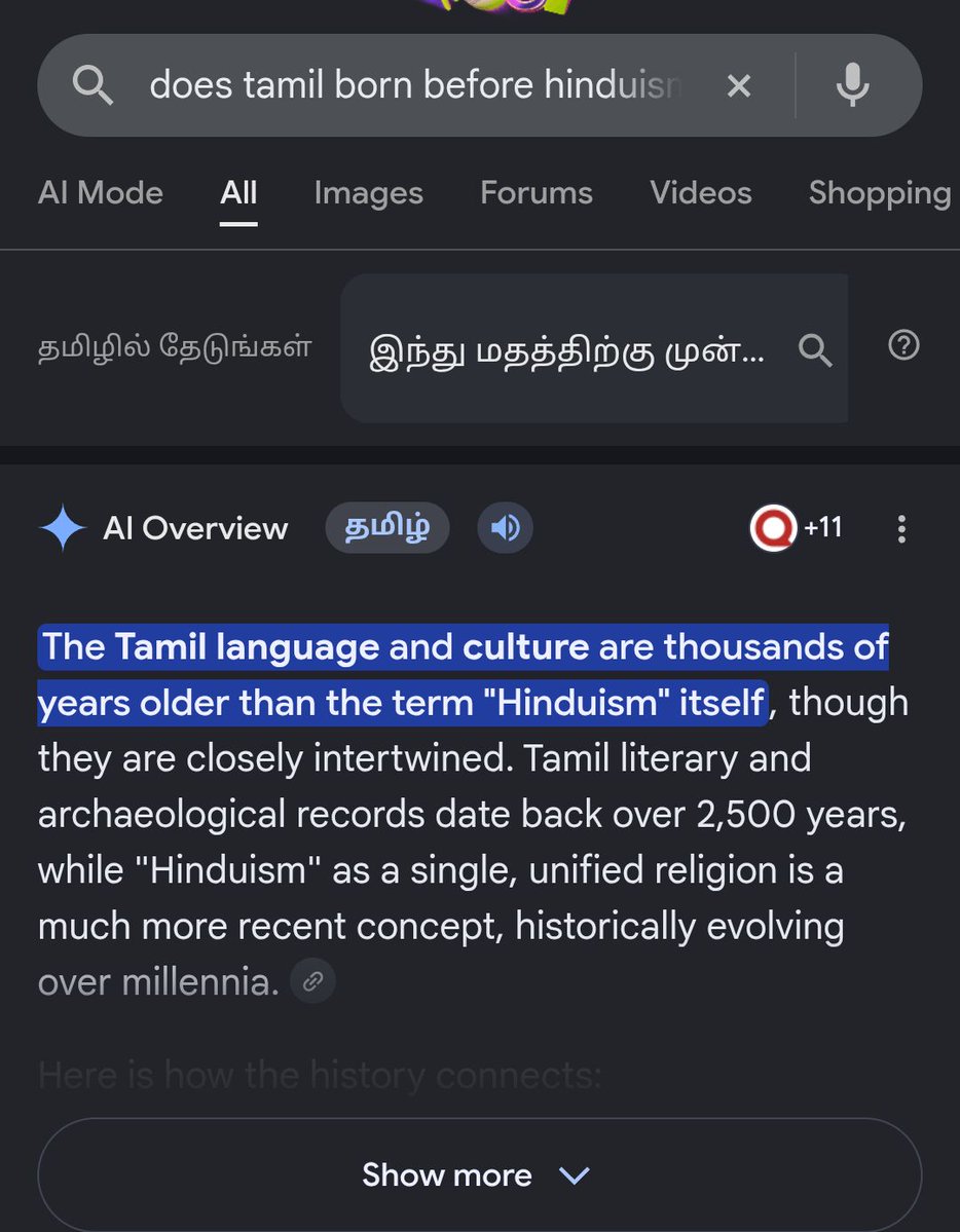 Procastinator_G's tweet photo. @EpicCmntsTelugu @itisprashanth Tamil and Murugar came before puranaas and hinduism .

Here is your Proof .

Not Framed Hindu myths.

So dont come to saravana stores and Thiruvannamalai(arunachalam )stay is thirupathi govindaa.

You are just RSS PR. 😂 https://t.co/UbkDSgDtqn