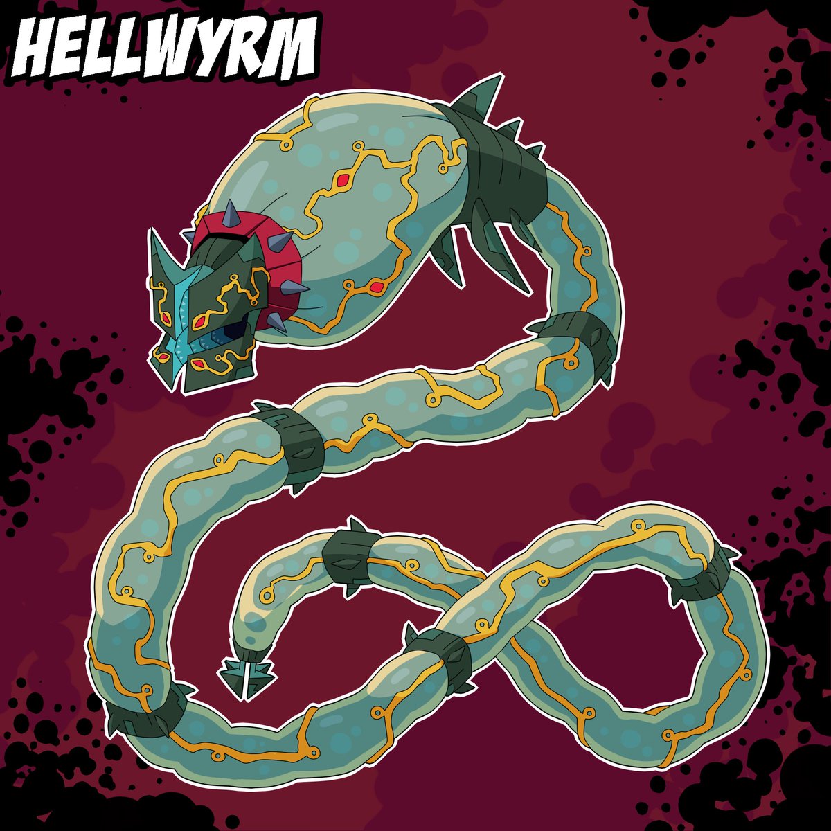 happykaos_'s tweet photo. My first nemetrix alien!

Hellwyrm is a Xantharian Thartawyrm from the planet Xantharis! 🪱🐉

The natural predator of Sweet Spot, Hellwyrm is a colossal flying leviathan that swim through the clouds of its giant gas home planet!

#Ben10 #Ben10Art https://t.co/wzzMs7zRsk