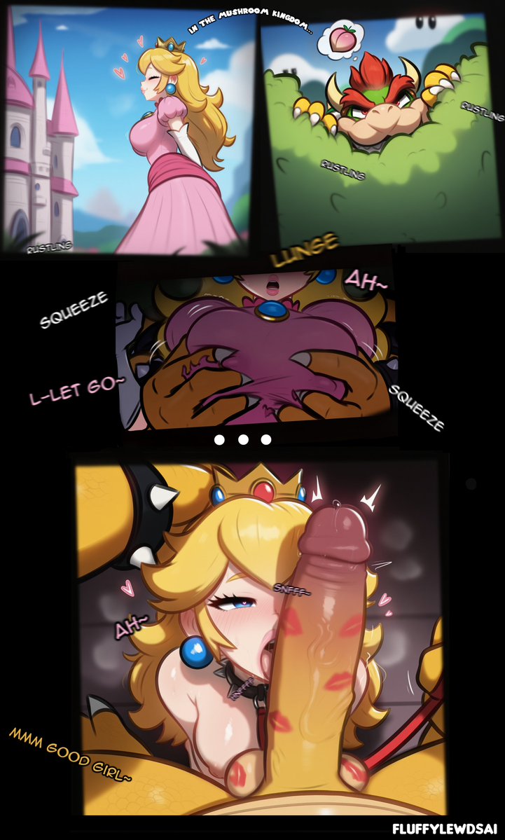 fluffylewdsai's tweet photo. Princess Peach gets Kidnapped! (again) 🍑

#Nintendo https://t.co/0557x6aNIH