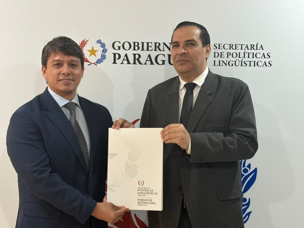recam_mercosur's tweet photo. ✨AUDIOVISUAL MERCOSUR, PÑS HA PTHÑ omombarete hikuái guarani jeporu XLVI RECAM atyguasu Acta jehaípe.

✨MERCOSUR Audiovisual, SPL e INAP impulsan incorporación del guaraní al Acta XLVI RECAM

✨MERCOSUL Audiovisual, SPL e INAP promovem a incorporação do guarani à Ata RECAM https://t.co/DshQrsVnPY