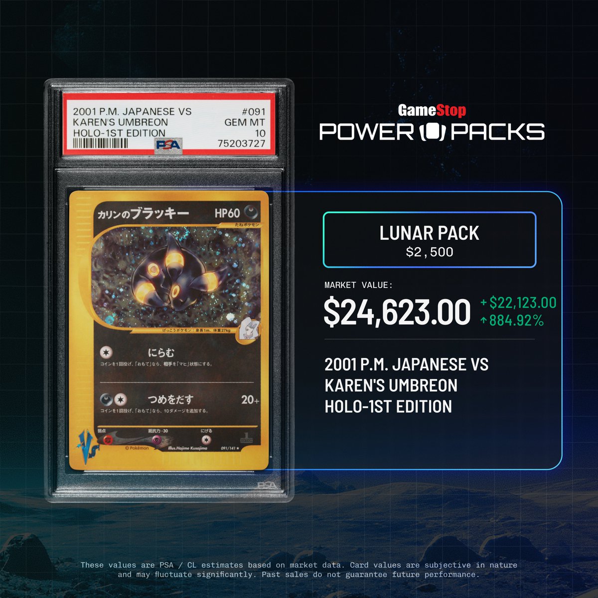 Just pulled. PSA 10 1st Edition Karen's Umbreon Holo, one of the