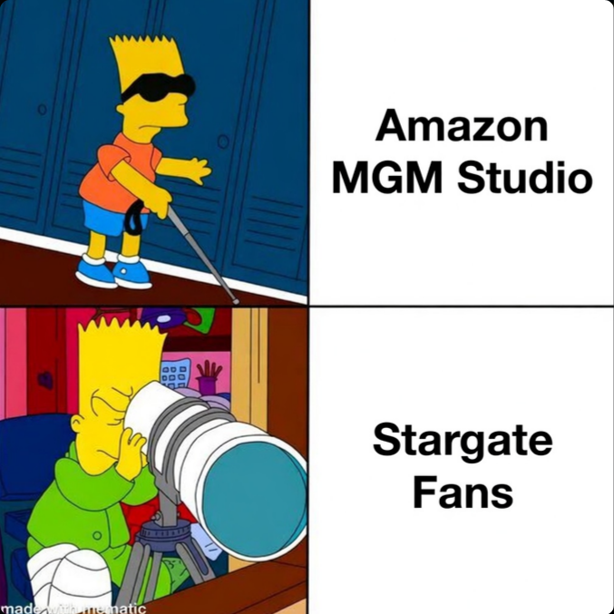 Daloony69's tweet photo. #savestargate 😂😅🤣 https://t.co/At98uDTO3H