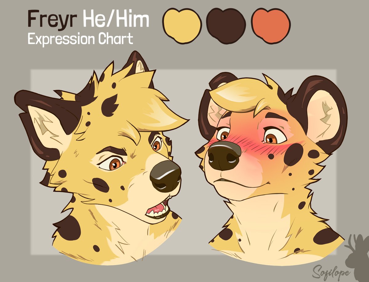 Sofimercuri's tweet photo. Close ups of the last ref sheet n.n #furry #furryart #anthro #refsheet #commissions https://t.co/A5pCXqIVZC