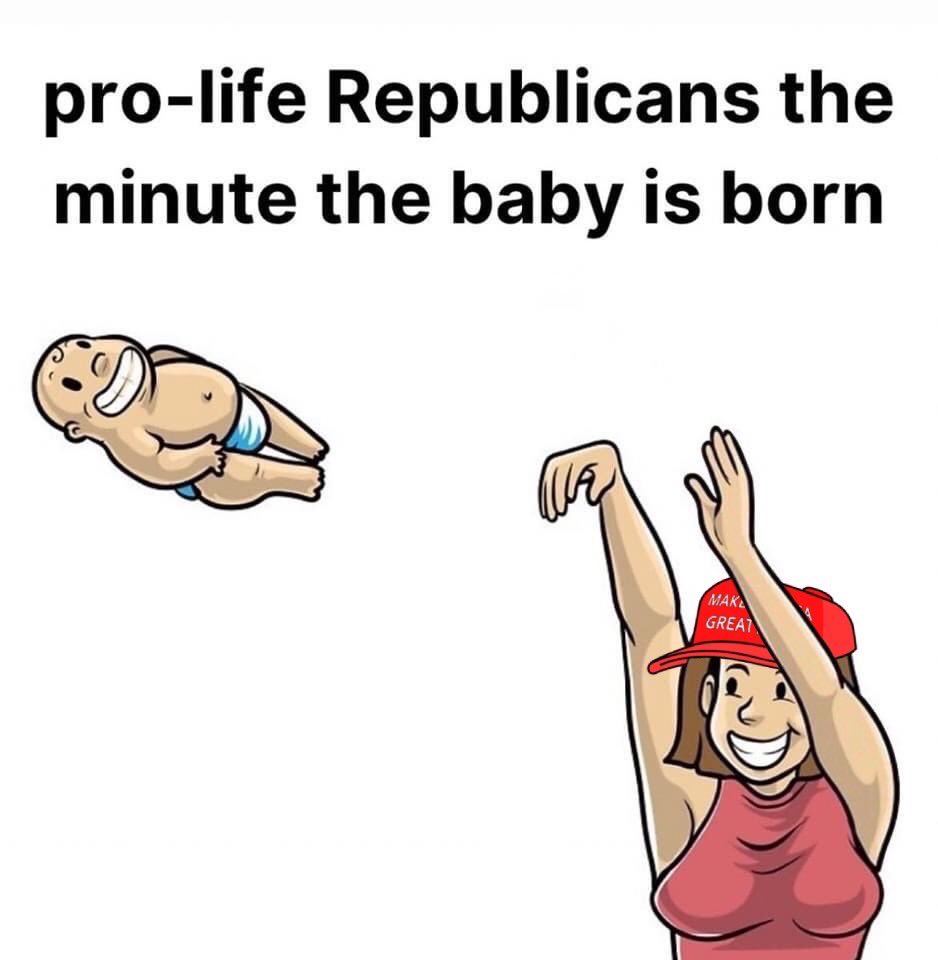 marionumber4's tweet photo. The “pro-life” crowd when deadly contaminated baby formula https://t.co/CUGPsjr9gx