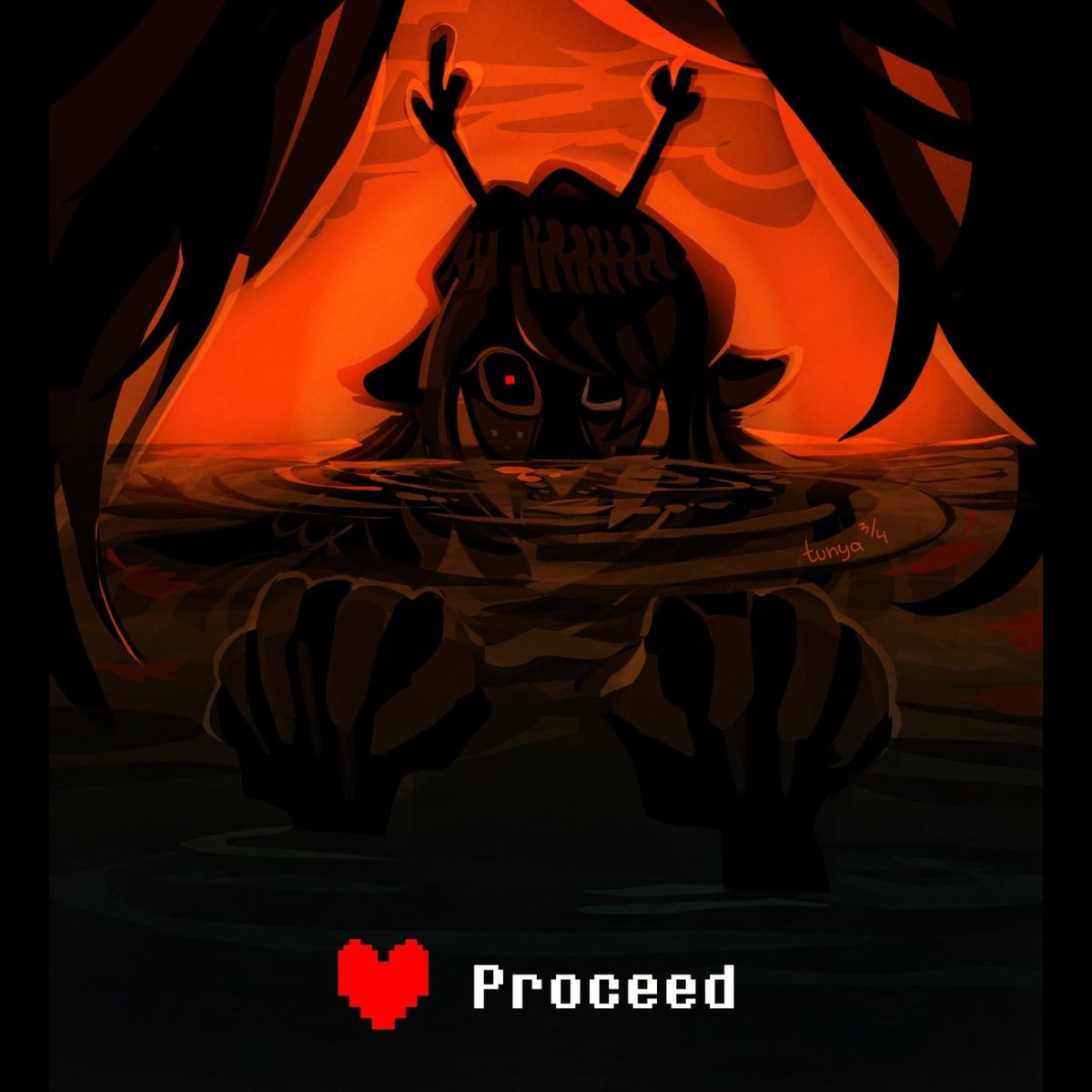 tunya34's tweet photo. colder than i thought #deltarune https://t.co/9Gvp6JP9cD