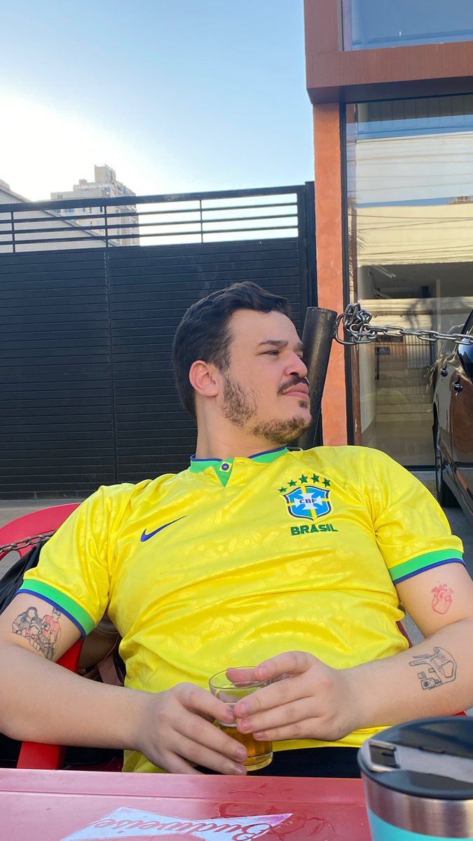 Geancsc's tweet photo. Aproveitando a vitória 🇧🇷

 #BRAxJAP https://t.co/iAtRcp2QoM