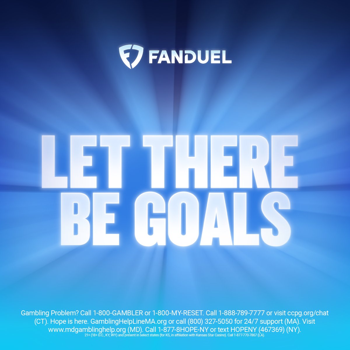 FDSportsbook's tweet photo. We're in the knockout stages, bet on the world's game now!