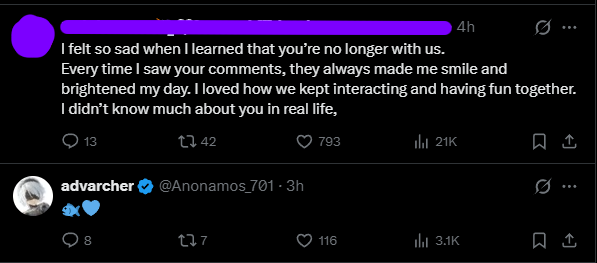 frozenscarecrow's tweet photo. @Anonamos_701 @SiteGarbo I freaked out for a moment because there was someone's memorial post above this and I assumed the worst. https://t.co/qRkJGZbiqy