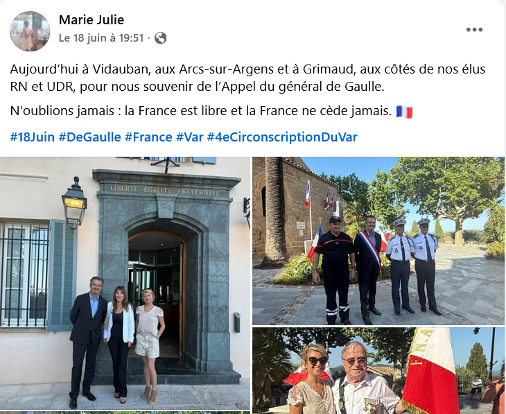 SLaryukov68746's tweet photo. Effectivement, Marie Julie Marteau, la tante de Louis, n'aborde jamais, en faisant le tour de tous les plateaux, le fait que deux des agresseurs sont des soutiens absolus du RN. Et pour cause. elle est collaboratrice parlementaire du député RN Philippe Lottiaux. https://t.co/BchMselpir