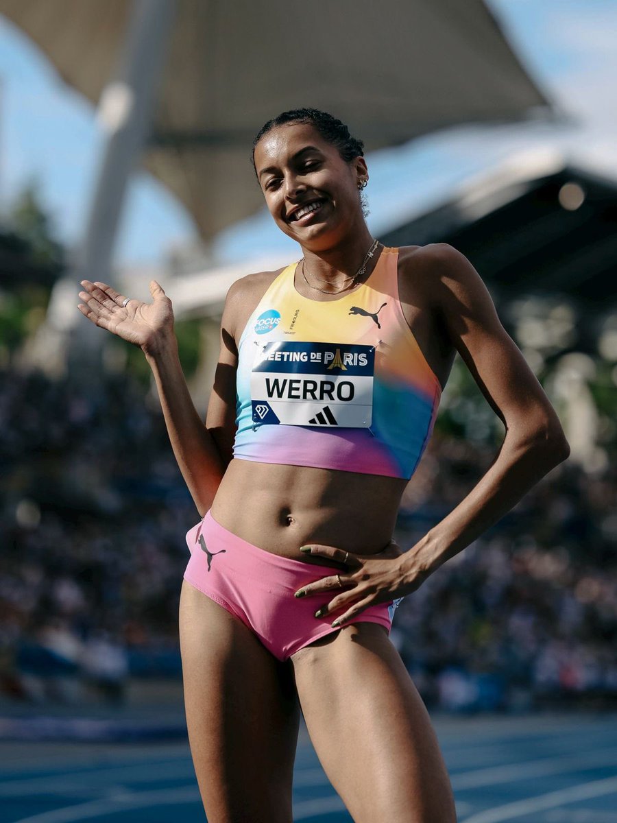 Diamond_League's tweet photo. And your #ParisDL 🇫🇷 Athlete of the Day is…

Audrey Werro who yesterday clocked a new Diamond League Record with 1:53.80! 🌟

Listen to the full interview on the DL YouTube channel and cast your vote during #EugeneDL this weekend on https://t.co/Kh92ly3qzT to help choose the next Athlete of the Day!

#DiamondLeague #ZeekrEurope